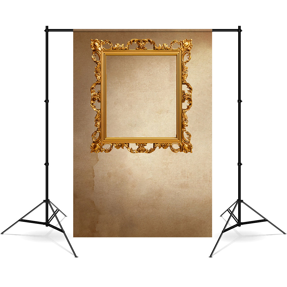 DBackdrop Kunst Klassischer Metall Fotorahmen Abstraktes Hintergrund RR4-56