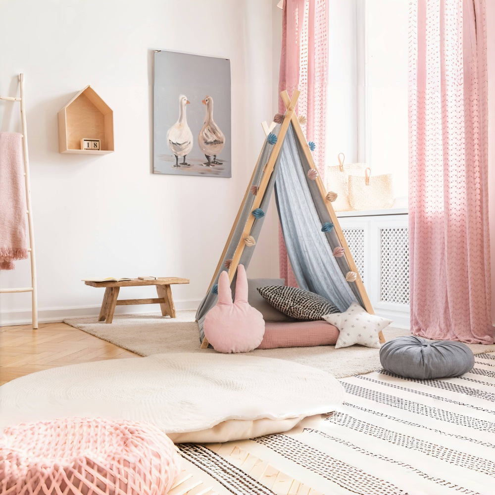 Kinderzimmer Zelt Fotokabine Hintergrund RR5-27