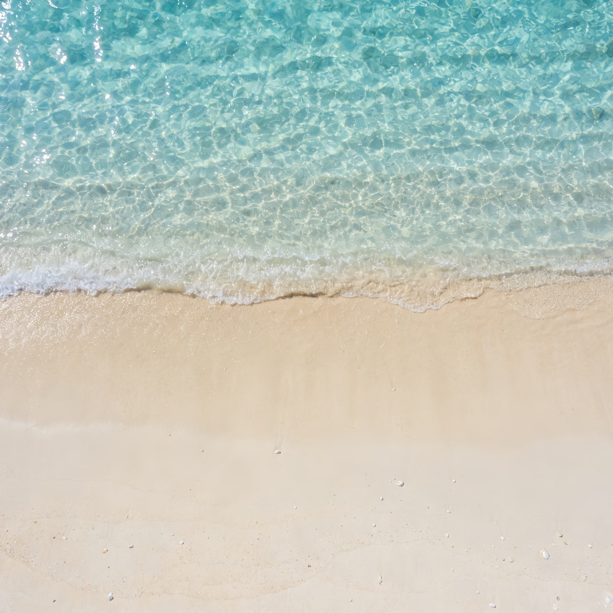 Hintergrund für Strandfotos Klares türkisfarbenes Wasser Strand Sommer-Hintergrund RR61-26