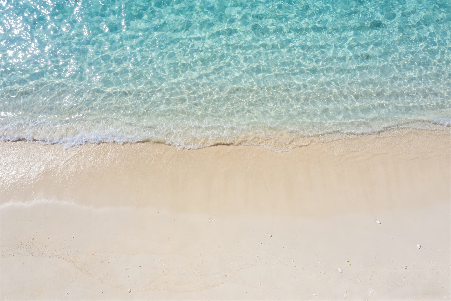 Hintergrund für Strandfotos Klares türkisfarbenes Wasser Strand Sommer-Hintergrund RR61-26