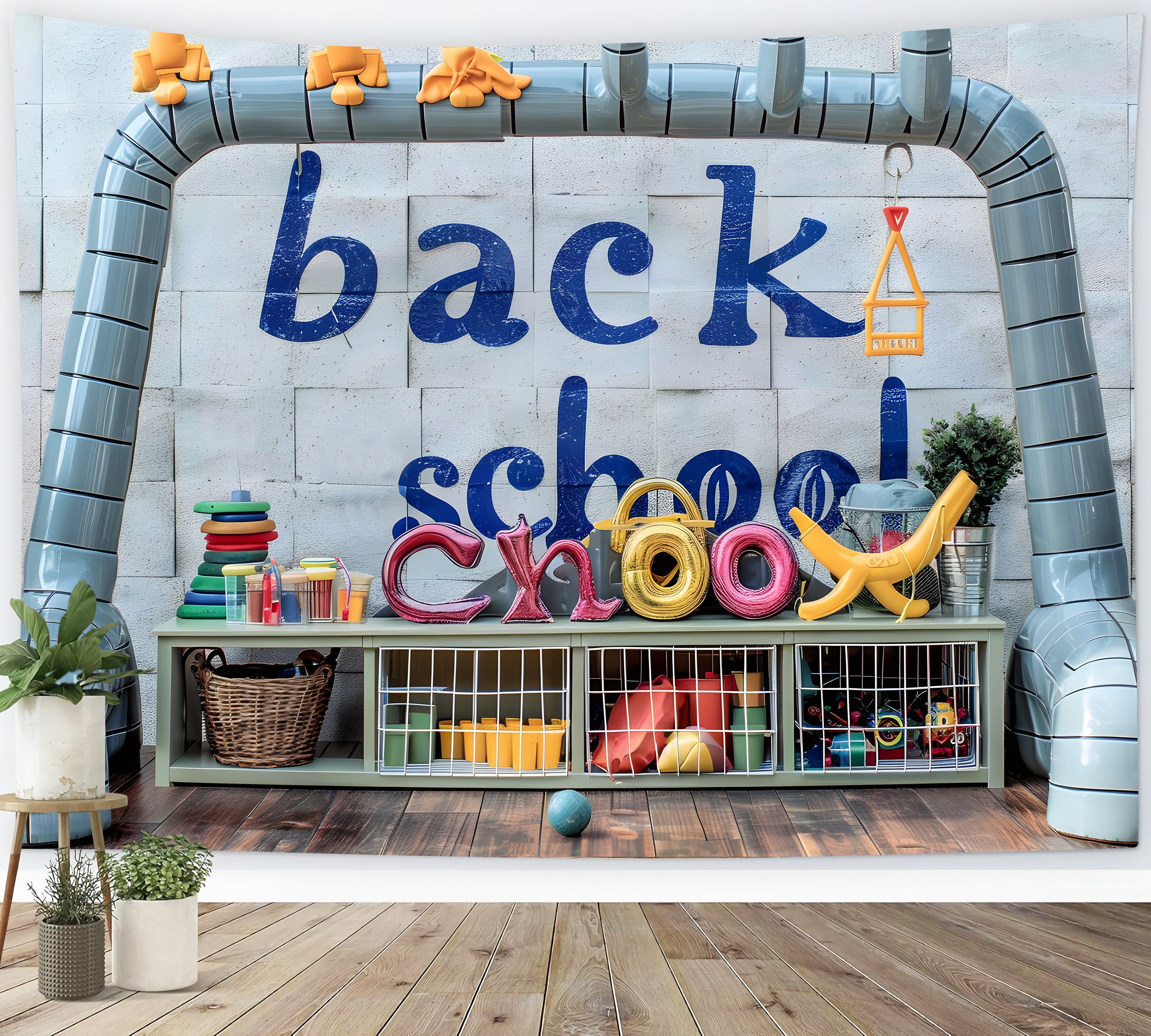 Back to School Spielzeug Fotokulisse RR7-229