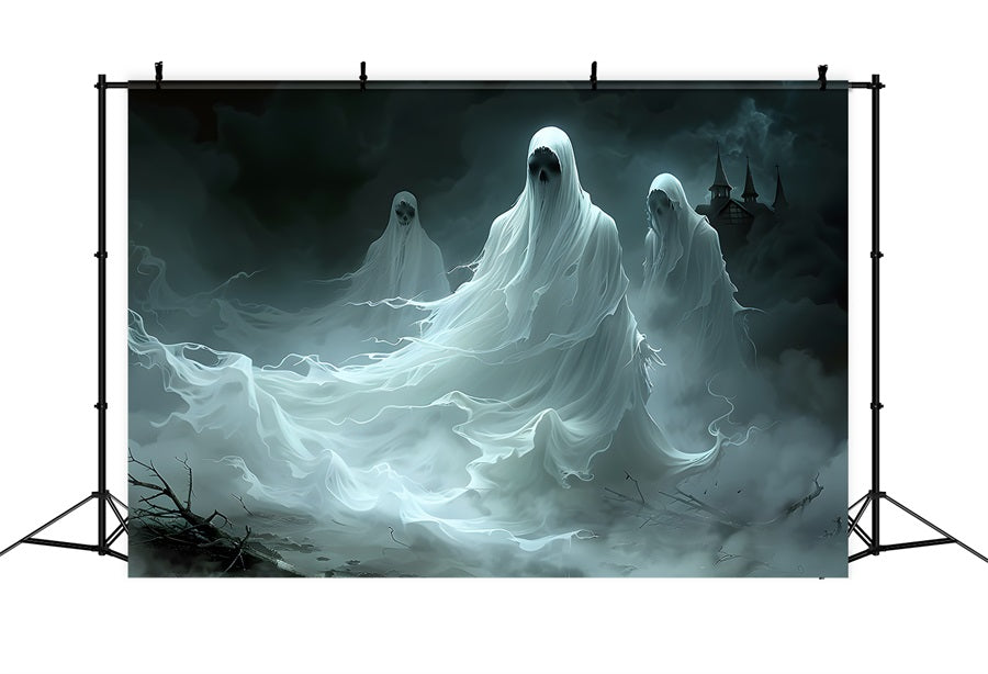 Halloween Gespenstertrio Hintergrund RR7-369