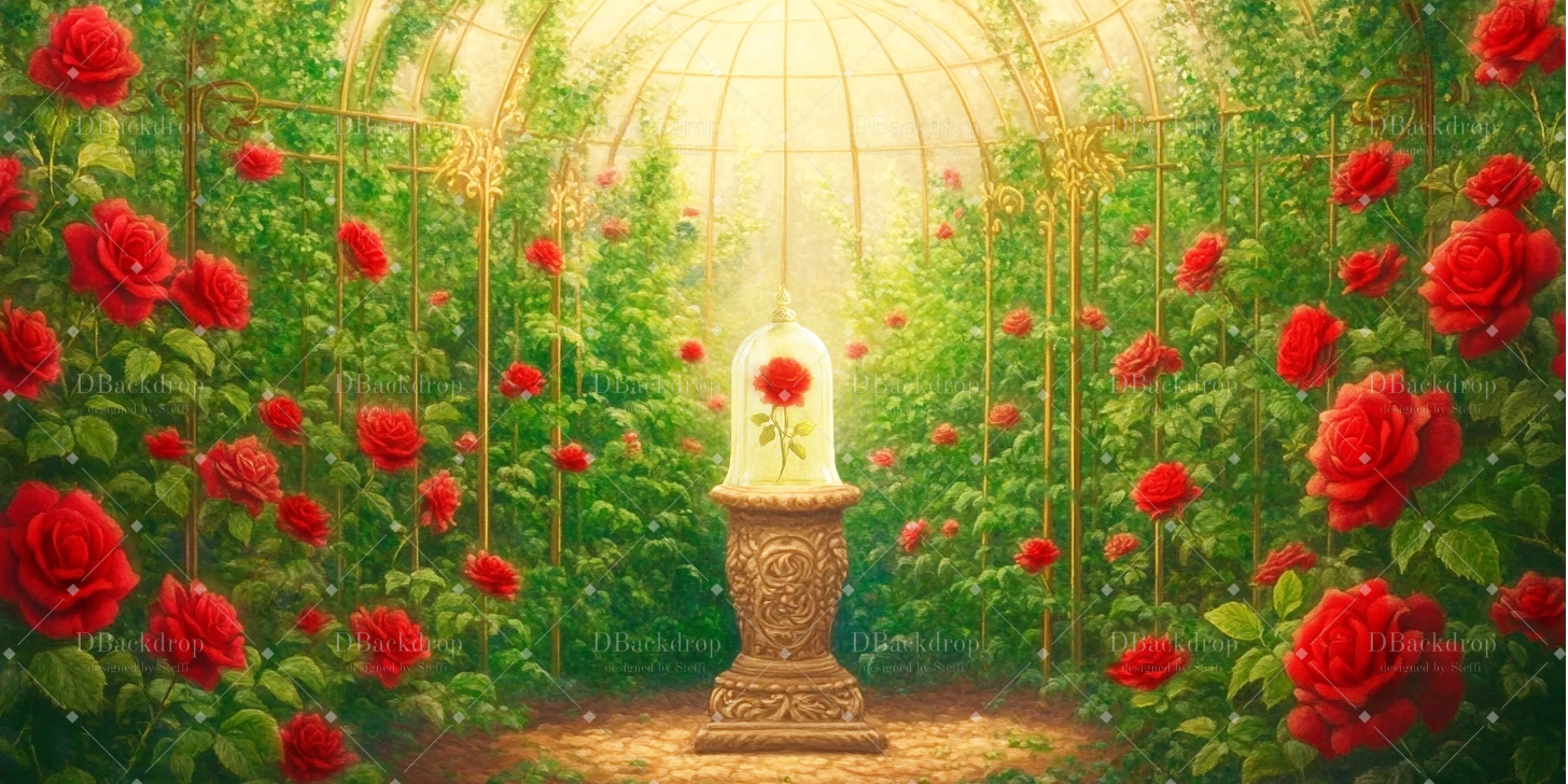 Tanzaufführung Kulisse „Rosengewächshaus“ Theaterbühnenkulisse CSH59-T29