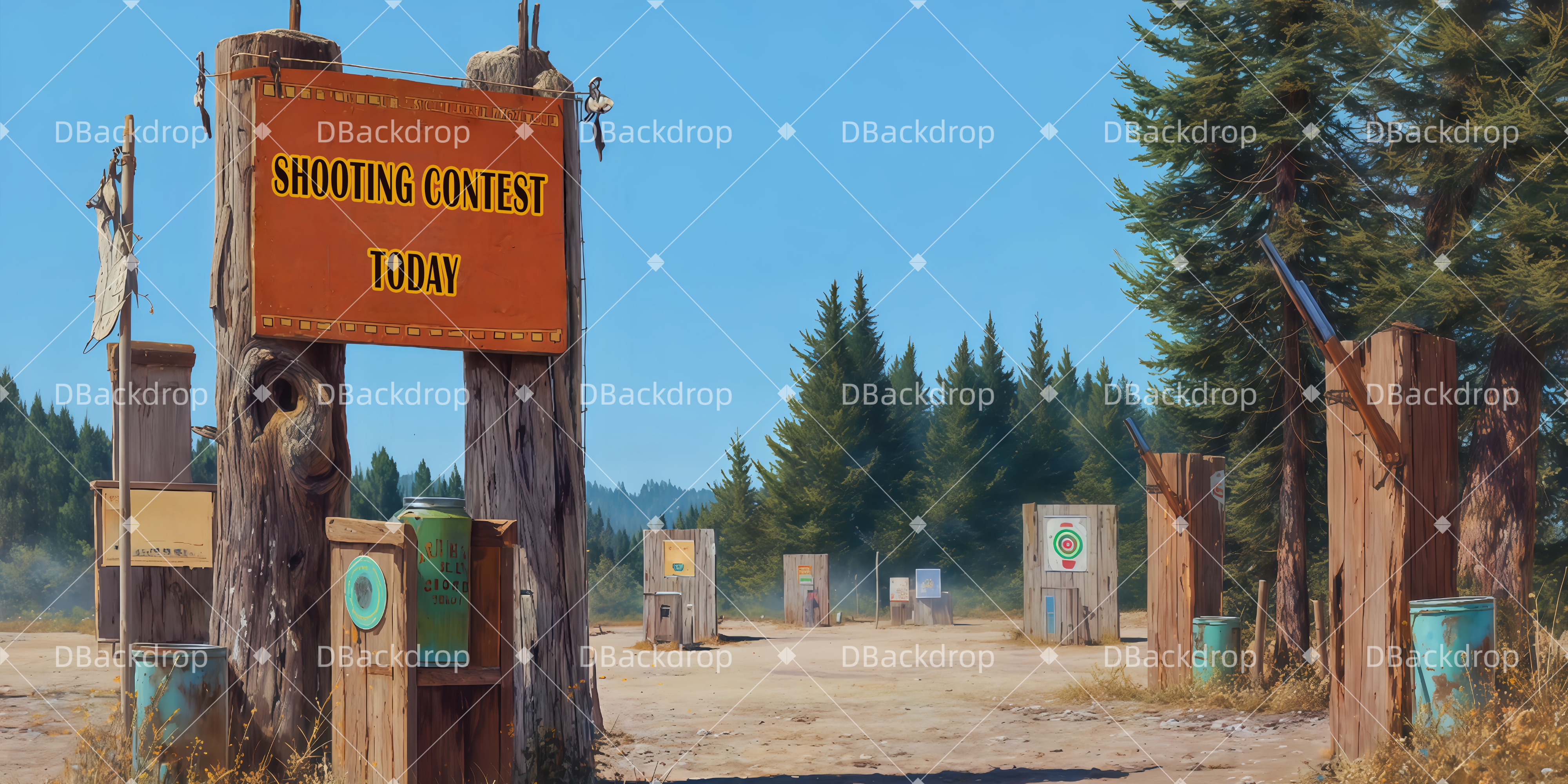 Theaterbühne Vorhang Schießwettbewerb Theater Vorhang auf TWW511-T14