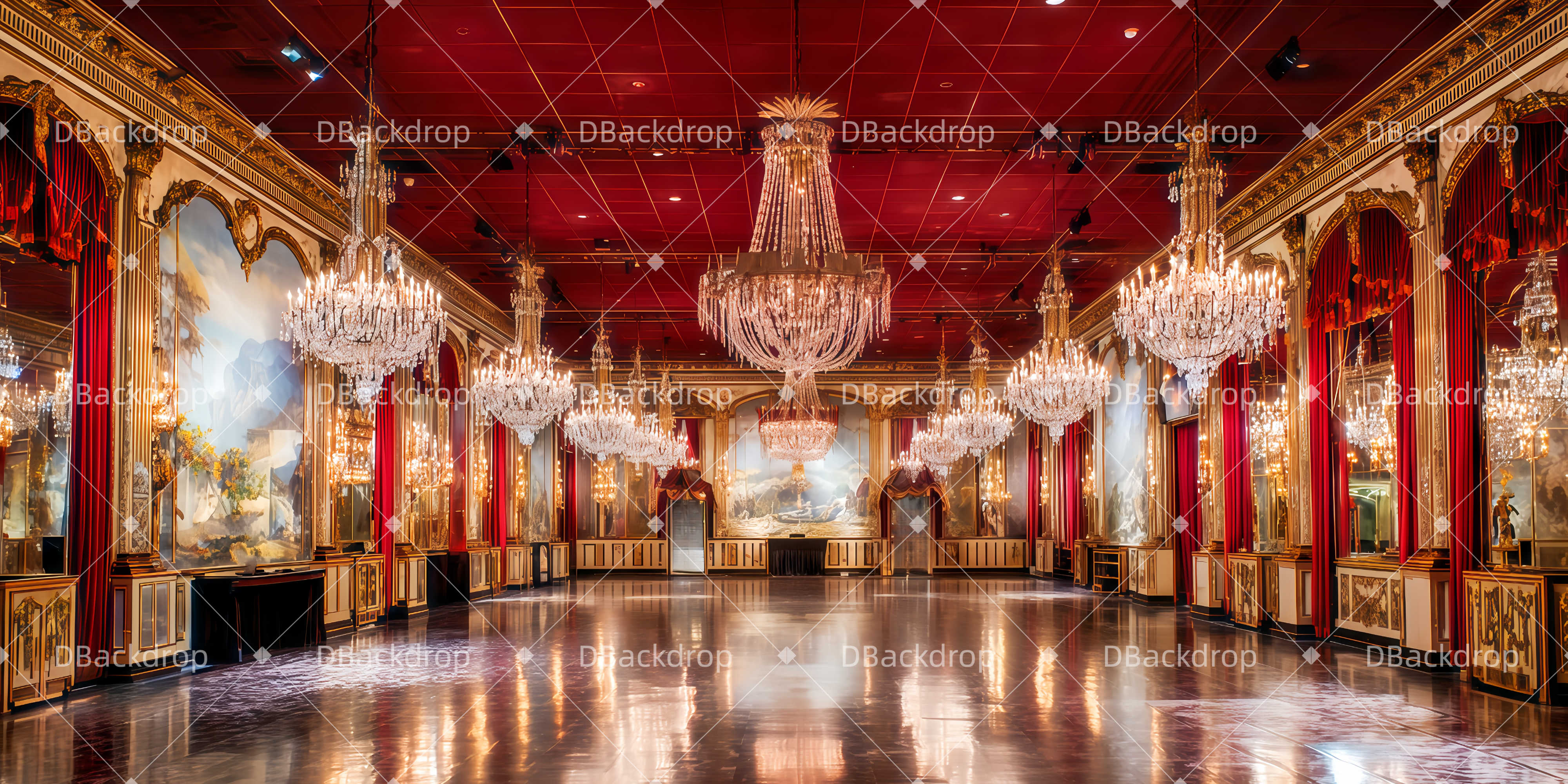 Theatervorhang Basteln Ballsaal Theatervorhang kinder TWW511-T15