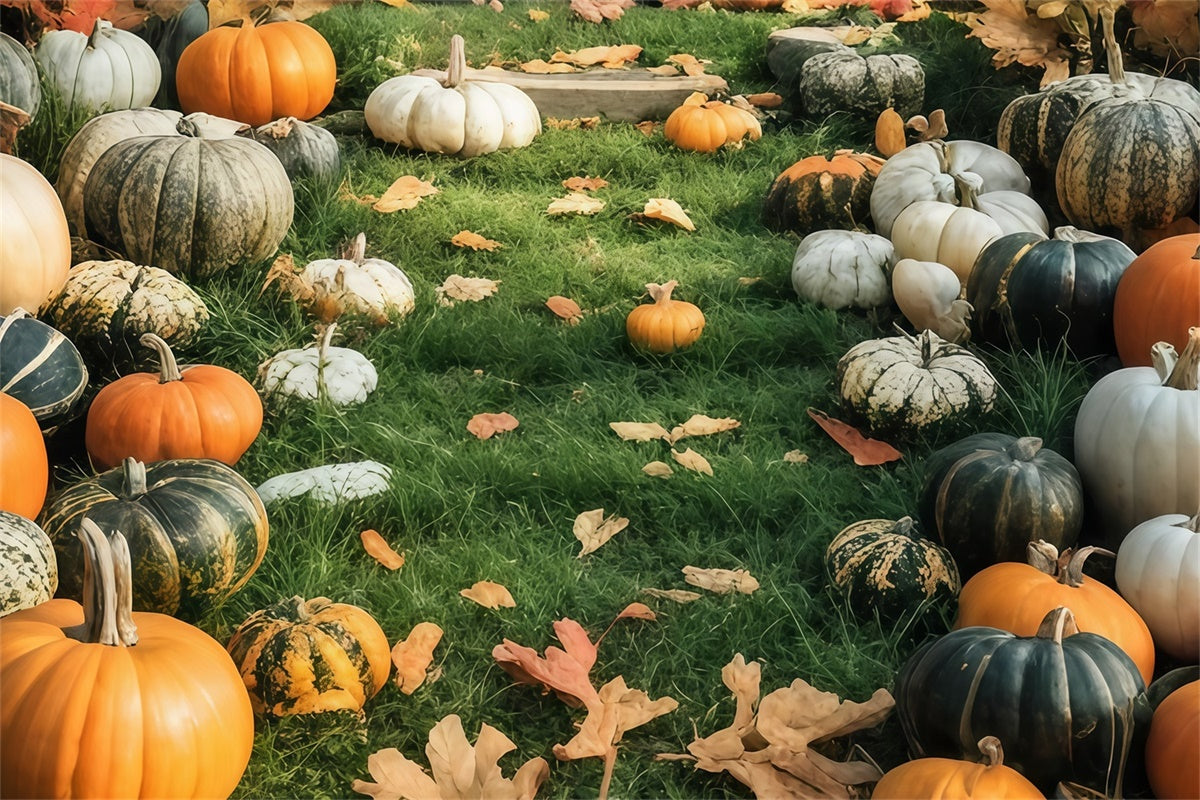 Boden Backdrops Erntefest Gras Boden Backdrop TWW57-24