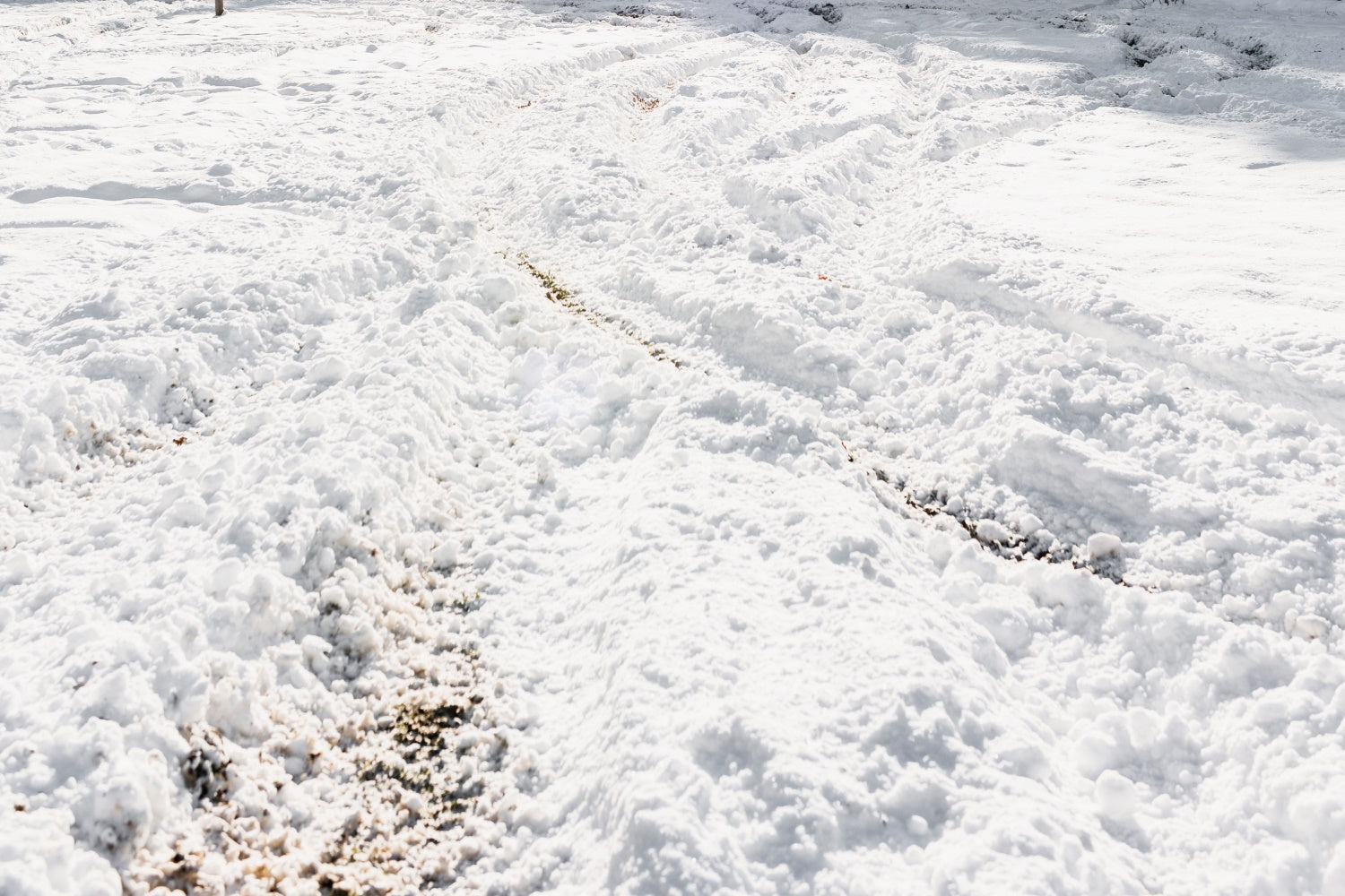 Schnee Boden Backdrop Winter Reifenspuren Boden Backdrop TWW57-34