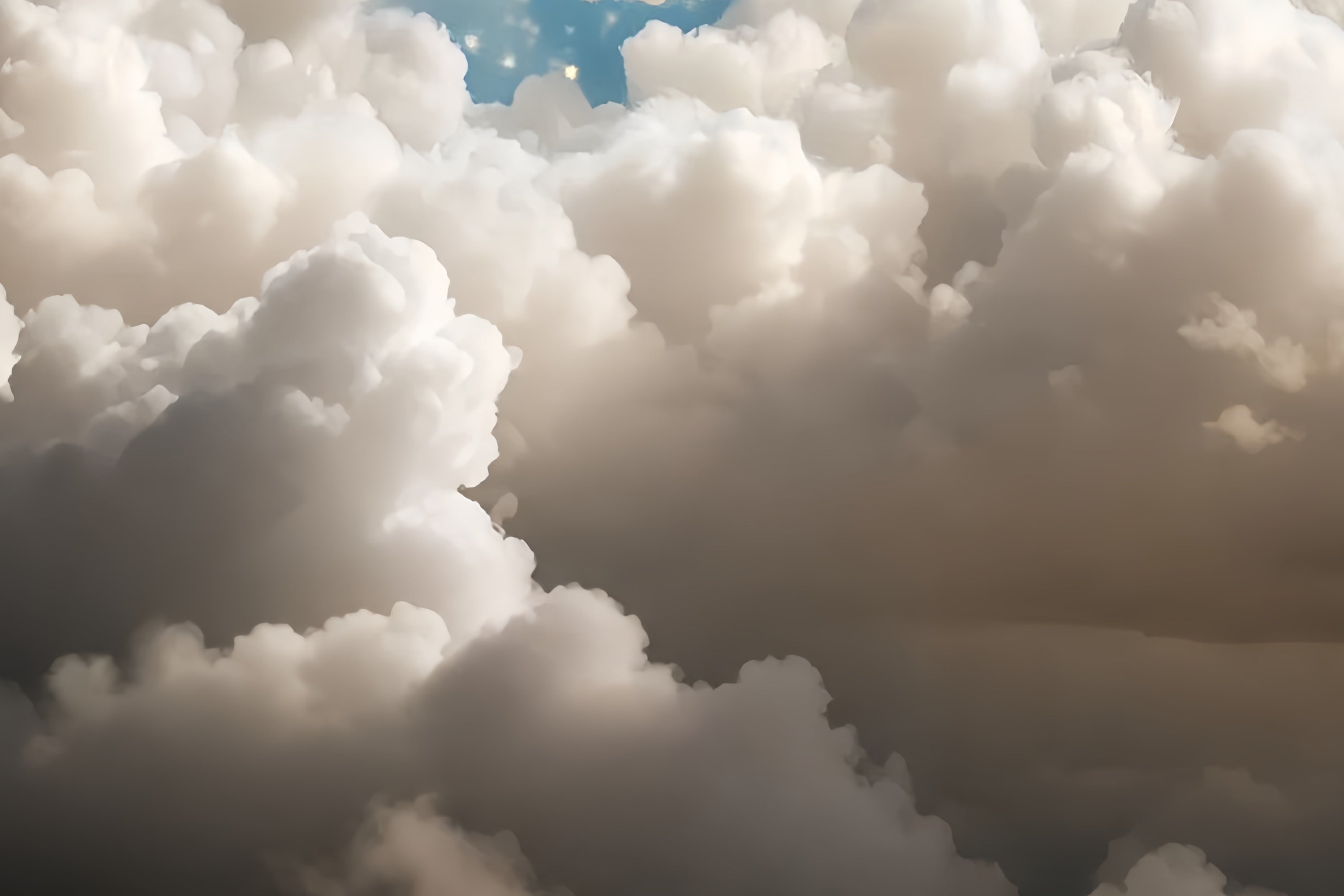 Boden Backdrops Verträumter Wolkenhimmel Boden Backdrop TWW57-42