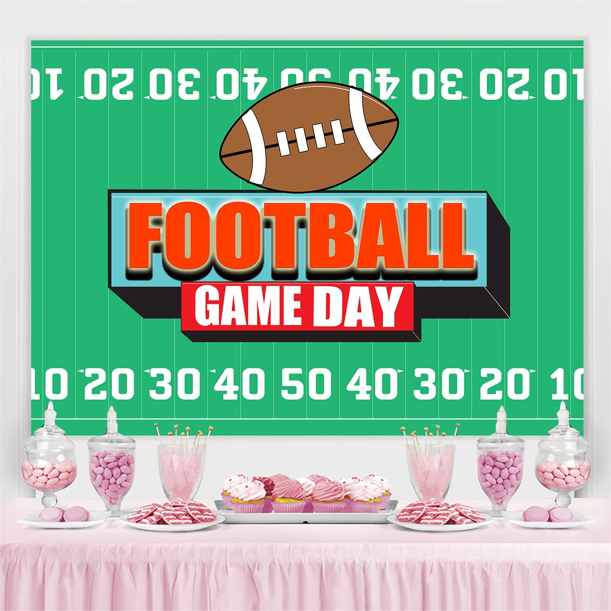 Sport Backdrop Retro Game Vibes Sport Event Backdrop TWW6-19