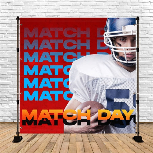 Sportveranstaltung Backdrop Fußballspiel Moment Customized Backdrop TWW6-27