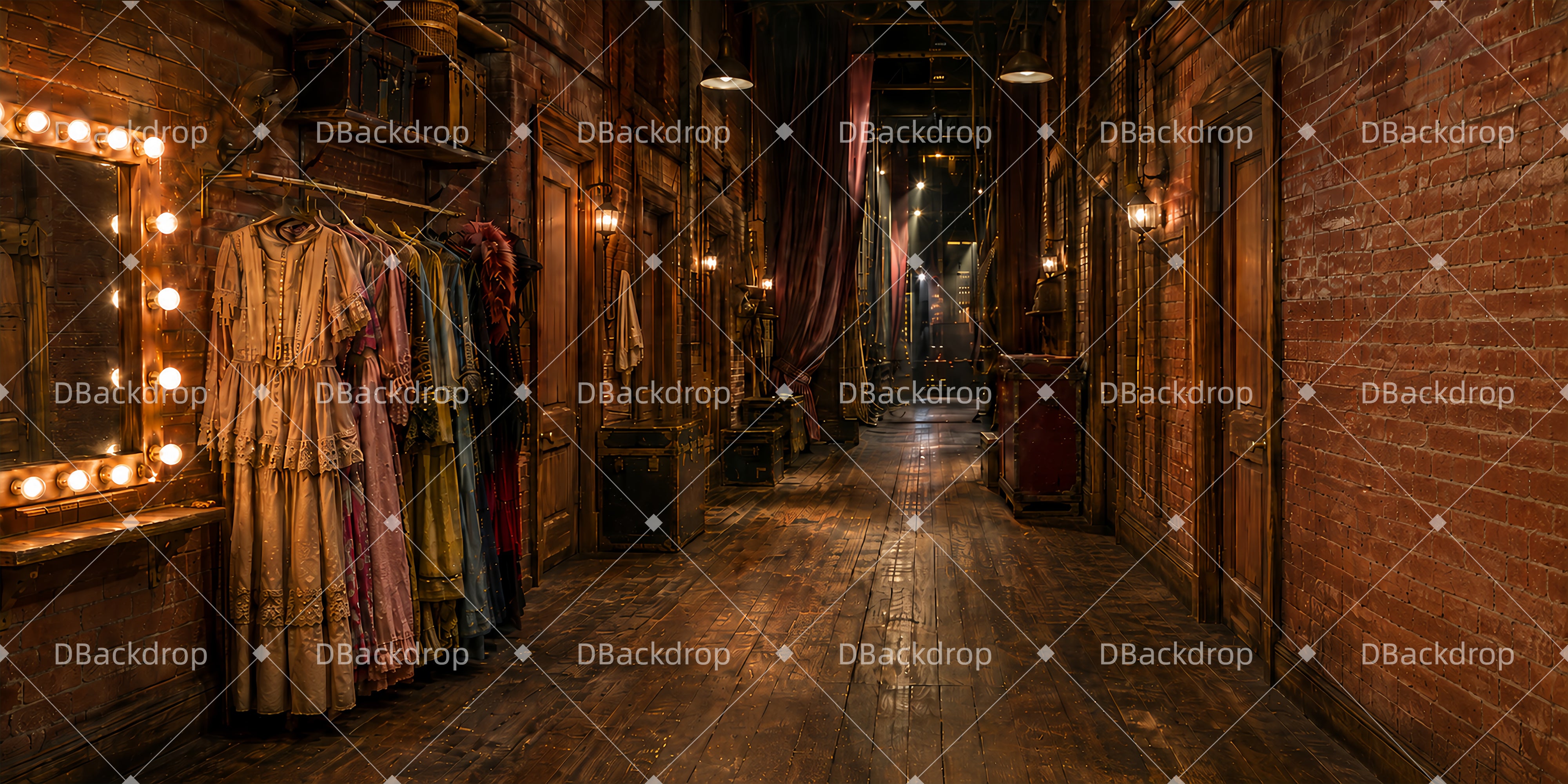 Theaterkulissen Backstage Gasse Professionelle Bühnenkulissen ZTT65-T49