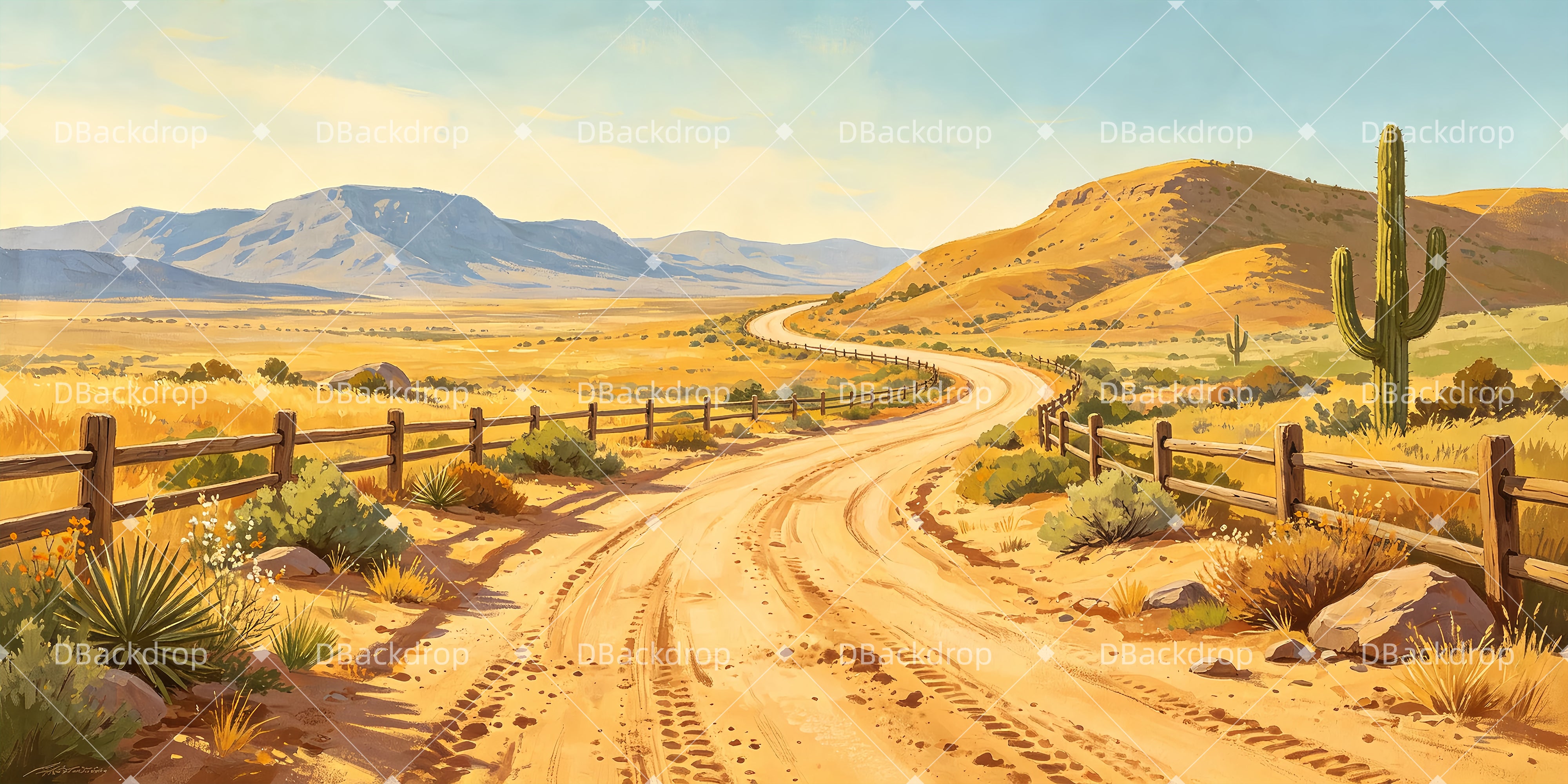 Schultheater Hintergrund Canyon-Weg Aufführungskulisse ZTT66-T128