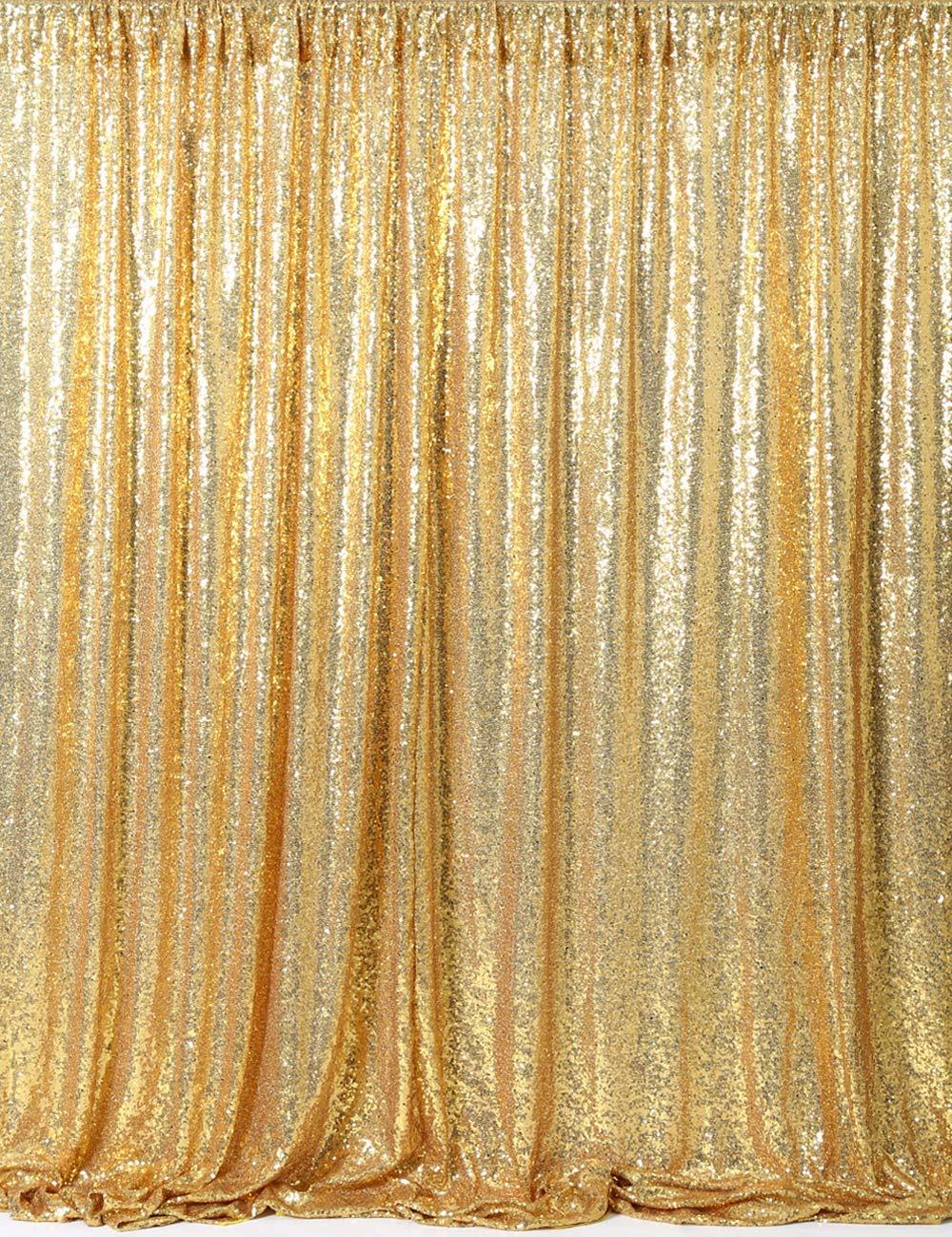 Gold Paillettenstoff Hintergrund für Party Abschlussball Dekorationen SE-1