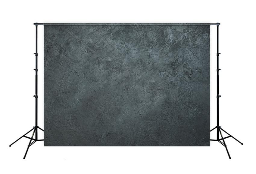 Abstract Dark Black Slate Stone Backdrop for Photographers D38