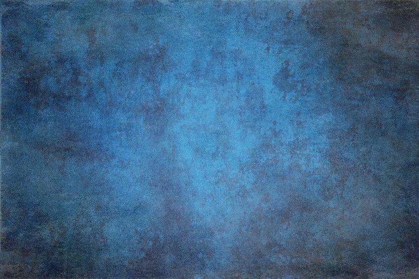 Abstrakte Grunge dunkelblaue Textur Portrait Photo Booth Hintergrund DHP-473