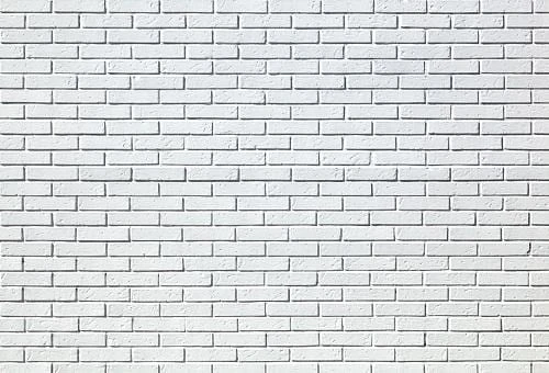 White Brick Wall Party Room Decorations Photo Backdrop  G-39