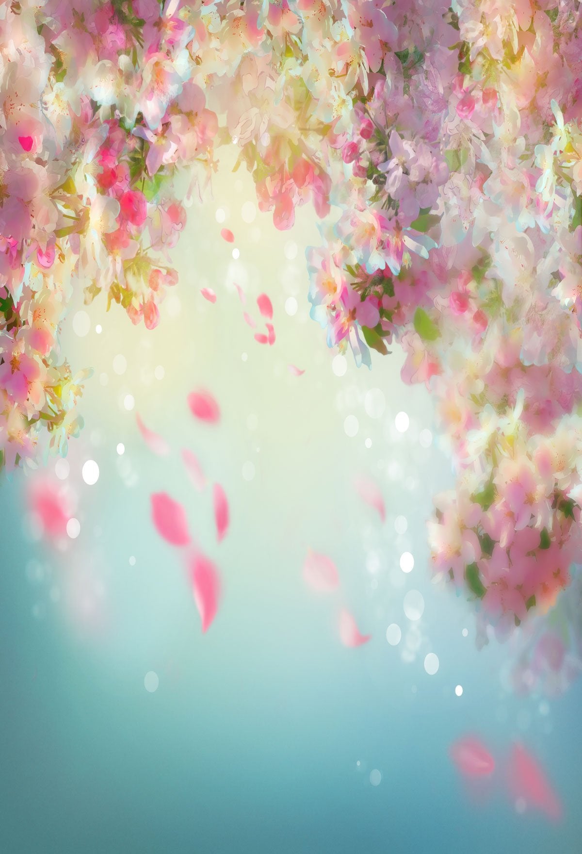 Fantasie Blumenhintergrund für Ereignisse Fotografie Hintergrund
