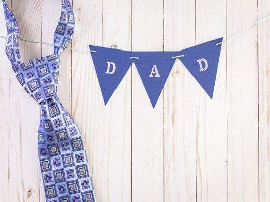 Tie Father's Day  White Wood Photo Studio Backdrop  KAT-52