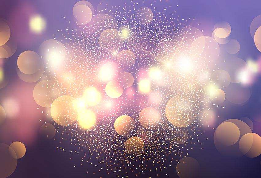 Bokeh Lights Abstract Magic Backdrop for Photos M136