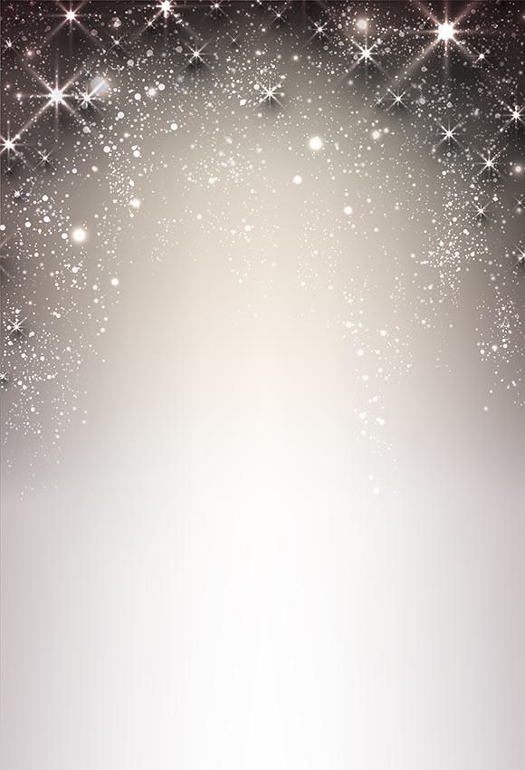 Photo Backdrop Glitter Shiny Gray Gradient Photography Backdrop LV-706